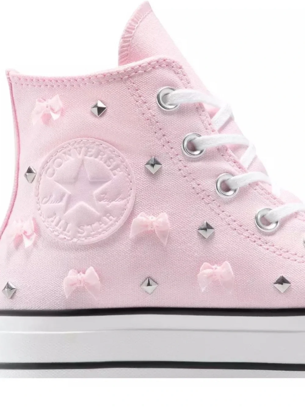 Converse Women's Chuck Taylor All-Star Lift Platform Archive Stars Shoes - Picture 7 of 11